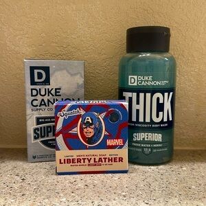Duke Cannon & Dr. Squatch Soap/Body Wash Bundle